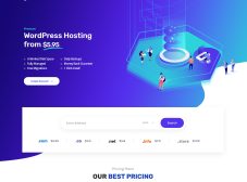 Bannière d'hébergement WordPress3