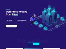 Bannière d'hébergement WordPress1